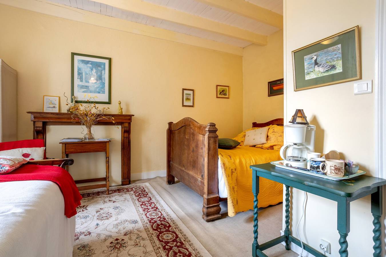 Chambre d’hôtes « Chambre Verte » avec jardin partagé et Wi-Fi in Riec-sur-Bélon, Région de Quimper