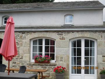 Gîte pour 2 personnes, avec terrasse à Garlan