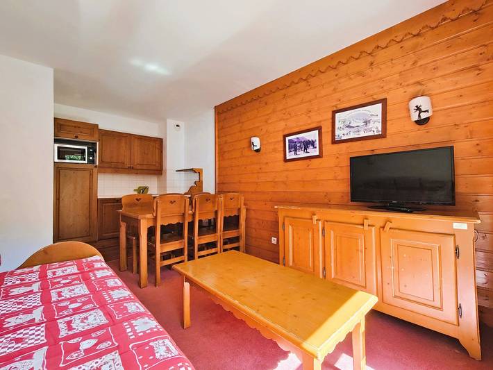 Ganze Wohnung, Gemütliche Wohnung mit WLAN - 6 Pers. in Valfréjus, Modane