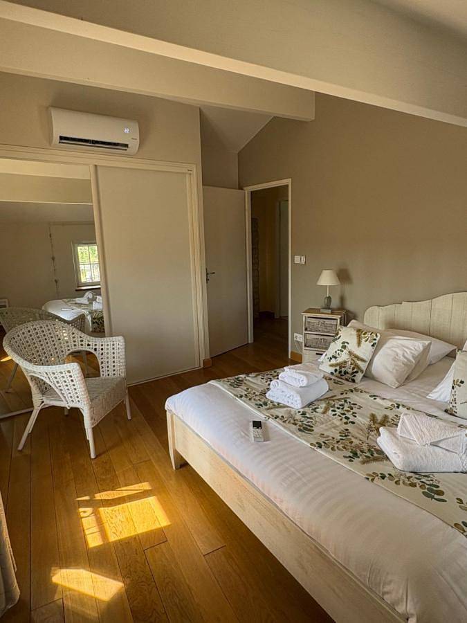 Maison d’hôte pour 2 personnes, avec Terrasse et Jardin ainsi que Piscine et Vue en Charente - 4
