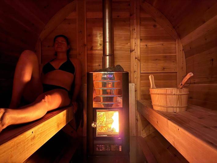 Location de vacances pour 4 personnes, avec vue ainsi que sauna et terrasse, animaux acceptés dans Sainte-Rose-du-Nord