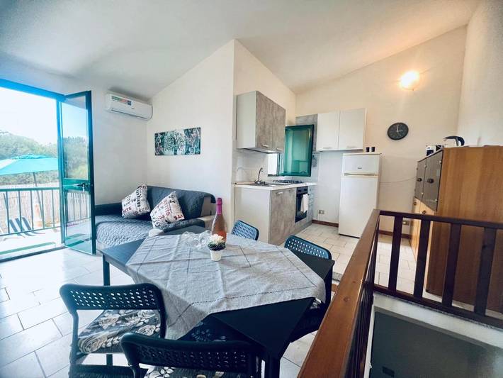 Ferienwohnung für 4 Personen, mit Terrasse und Garten