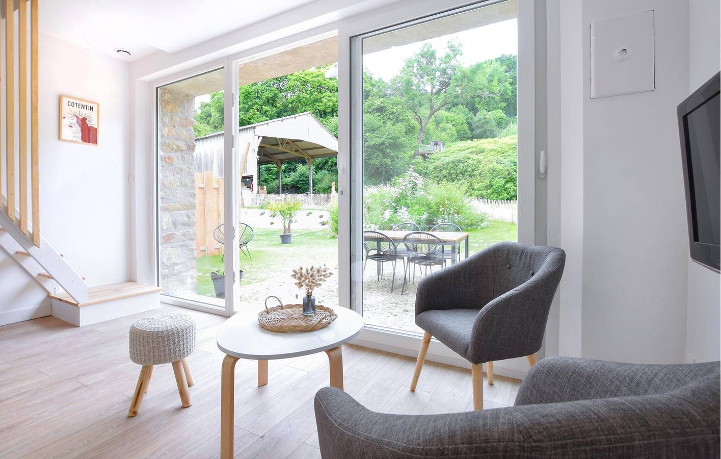 Appartement confortable près du centre ville de La Pernelle avec WiFi et parking in La Pernelle, Région de Cherbourg