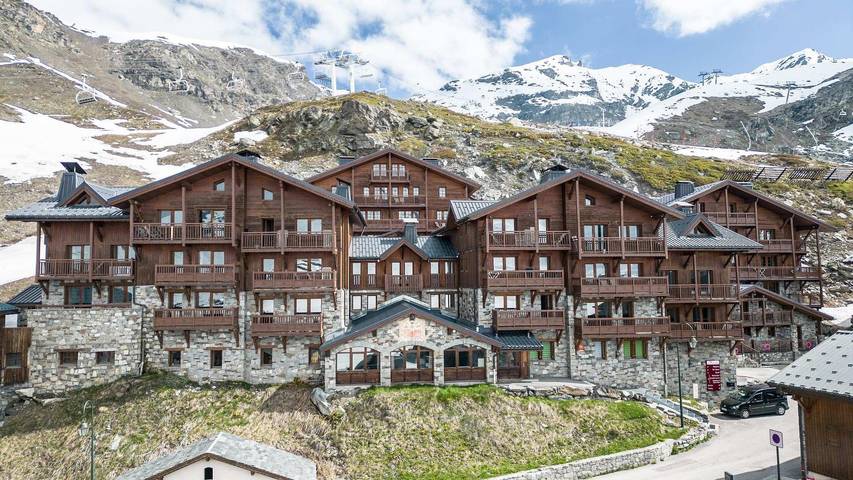 Chalet voor 6 personen, met balkon en sauna in Val Thorens