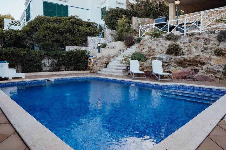 Location de vacances pour 10 personnes, avec piscine ainsi que jardin et vue, animaux acceptés à Port d'Addaia - 2