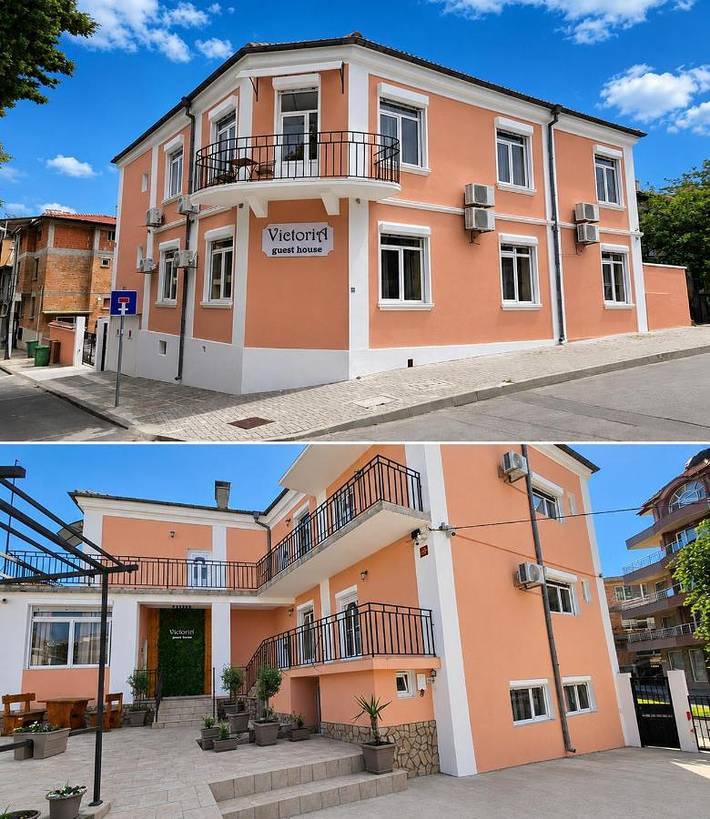 Apartament wakacyjny dla 4 osób, z Balkon i Taras oraz Ogród i Widok w Obzor