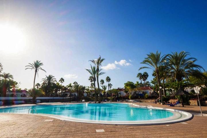 Apartamento de vacaciones para 2 personas, con jardín y piscina en Maspalomas