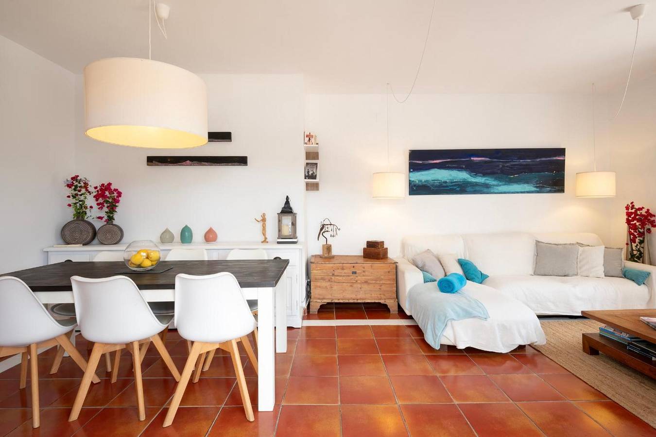 Villa 'Agua Turquesa' con Piscina Privada, Wi-Fi y Aire Acondicionado in Punta Prima, Sant Lluís