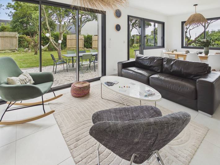 Location de vacances pour 8 personnes, avec terrasse et jardin dans Trévignon - 3