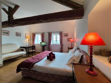 Gîte pour 2 personnes, avec jardin ainsi que piscine et vue à Serres-Castet