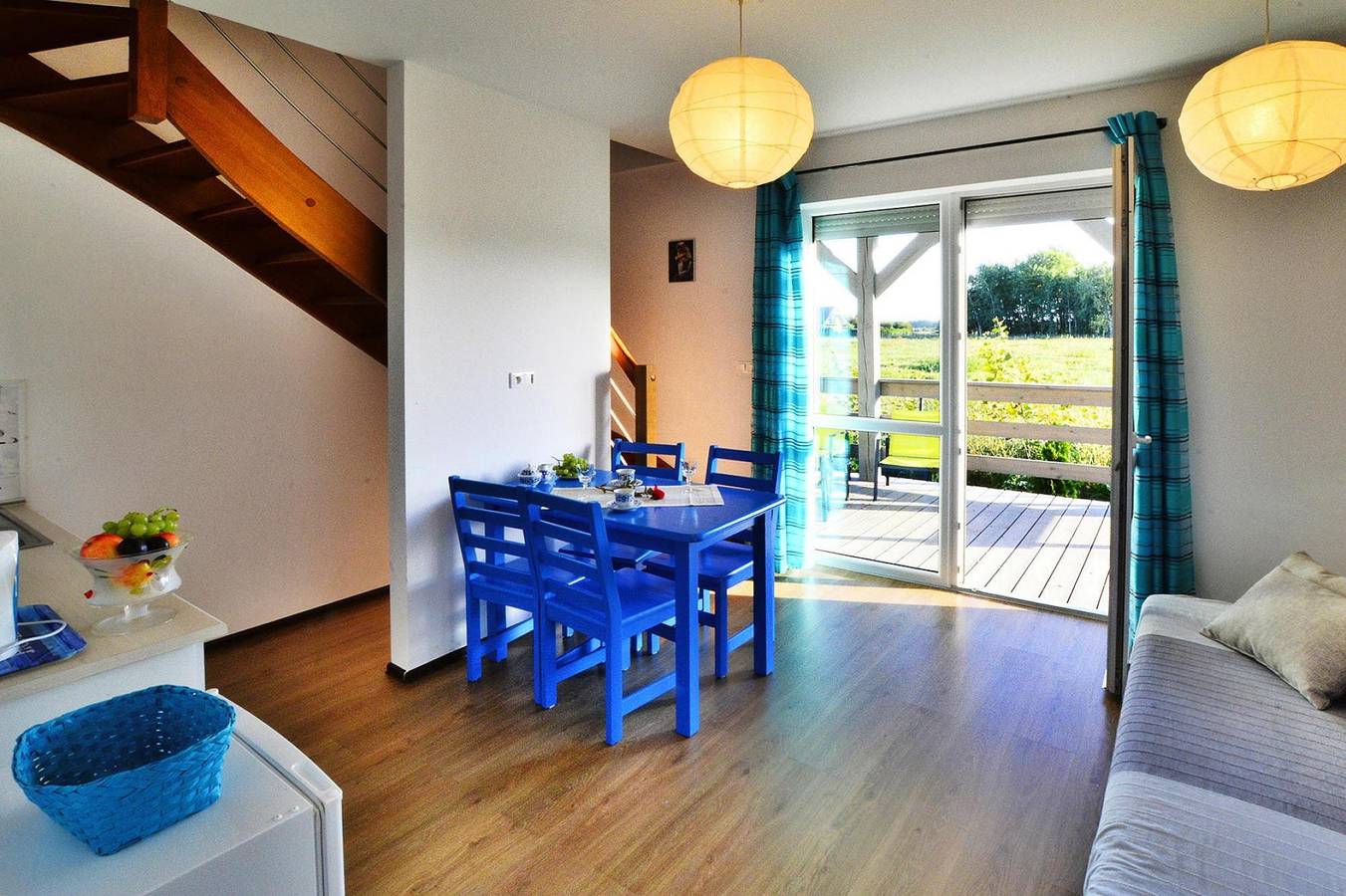Komfortable Ferienhäuser mit Terrassen in Powiat Sławieński