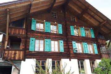 Agriturismo pour 5 personnes, avec jardin, animaux acceptés à Habkern