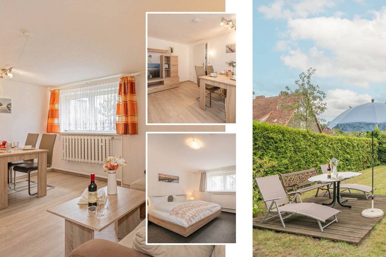 Ganze Wohnung, Gemütliches Ferienwohnung in Zinnowitz mit Garten, nur 750 m vom Strand entfernt in Zinnowitz, Usedomer Norden
