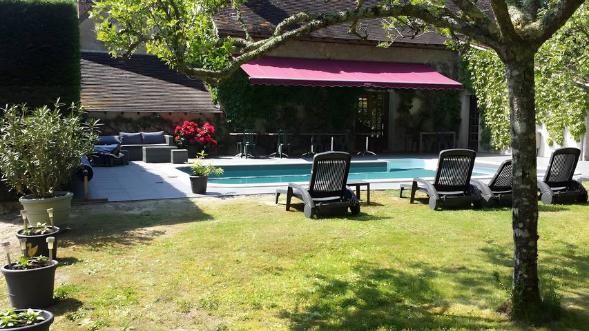 Chambre d’hôte pour 3 personnes, avec jardin, animaux acceptés