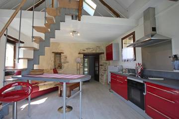 Gîte pour 2 personnes, avec terrasse et jardin à Plaudren