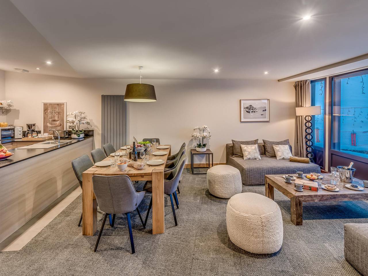 Appartement entier, Appartement Premium 86m² pour 8 pers. à Tignes avec Wi-Fi in Tignes, Parc National de la Vanoise