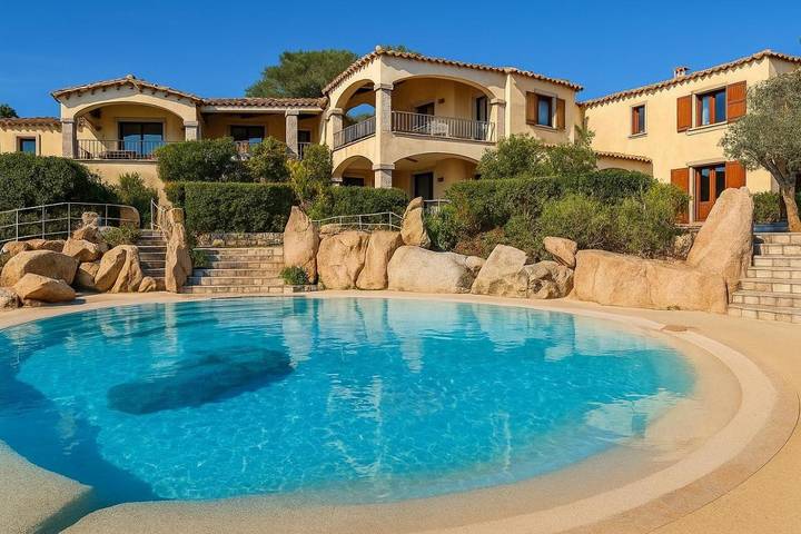 Casa vacanza per 17 persone, con piscina e giardino nonché panorama - 1