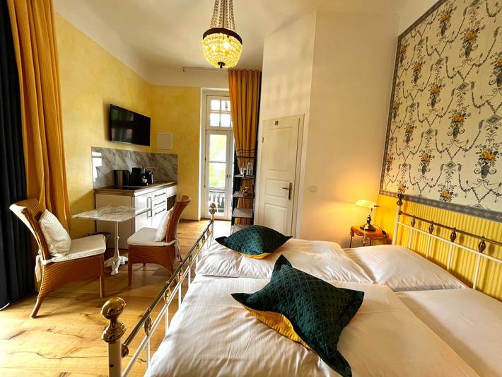 Gîte pour 2 personnes, avec balcon ainsi que jardin et vue à Boppard