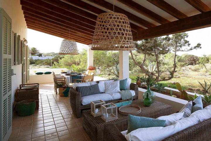 Villa pour 6 personnes, avec vue et jardin, animaux acceptés dans Formentera - 2