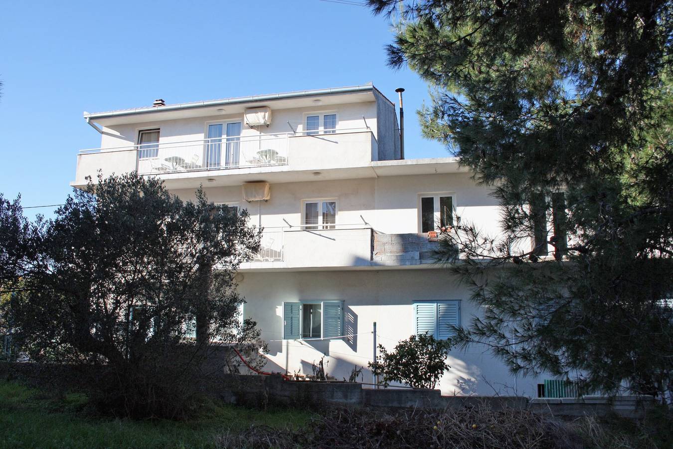 Hel leilighet, One bedroom apartment with balcony and sea view Slatine, Čiovo A-5999-a in Slatine, Čiovo