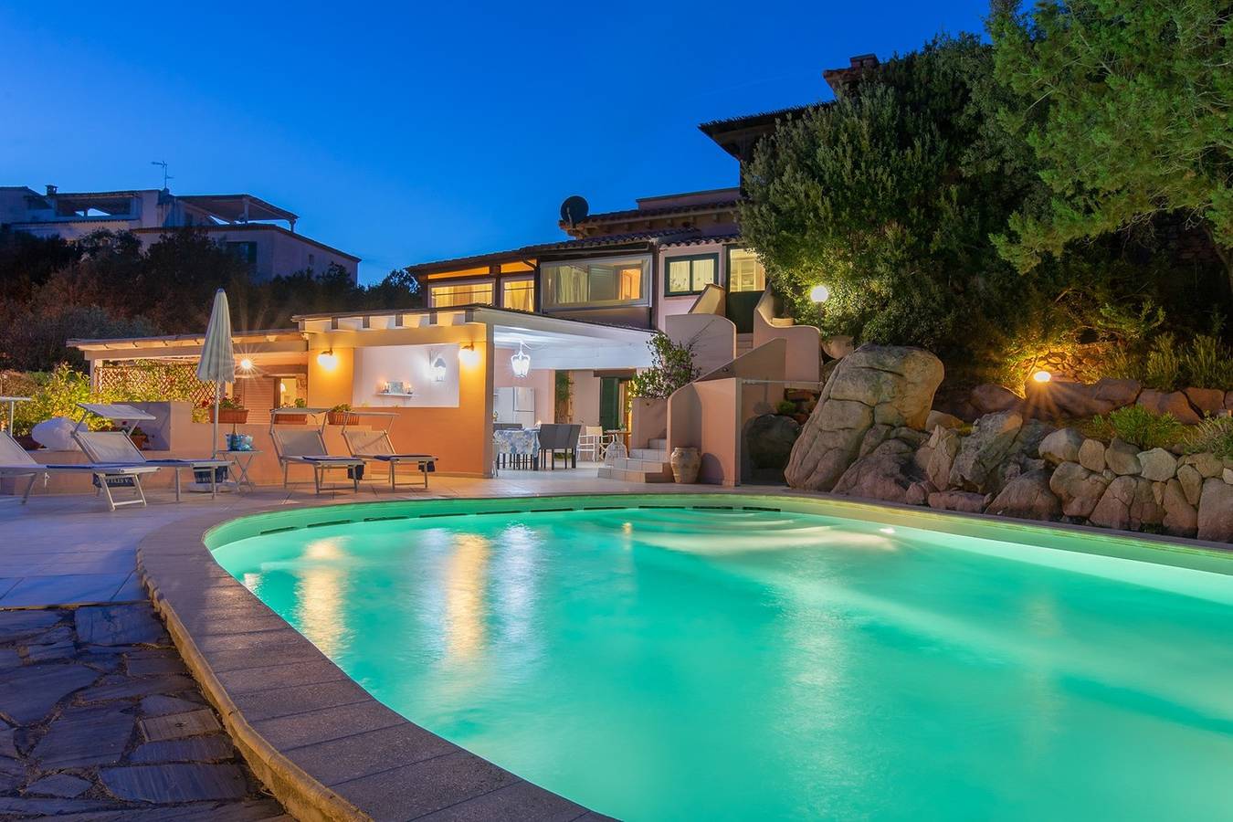 Villa Rudargia - piscina esclusiva Porto Rotondo Darsena in Porto Rotondo, Olbia