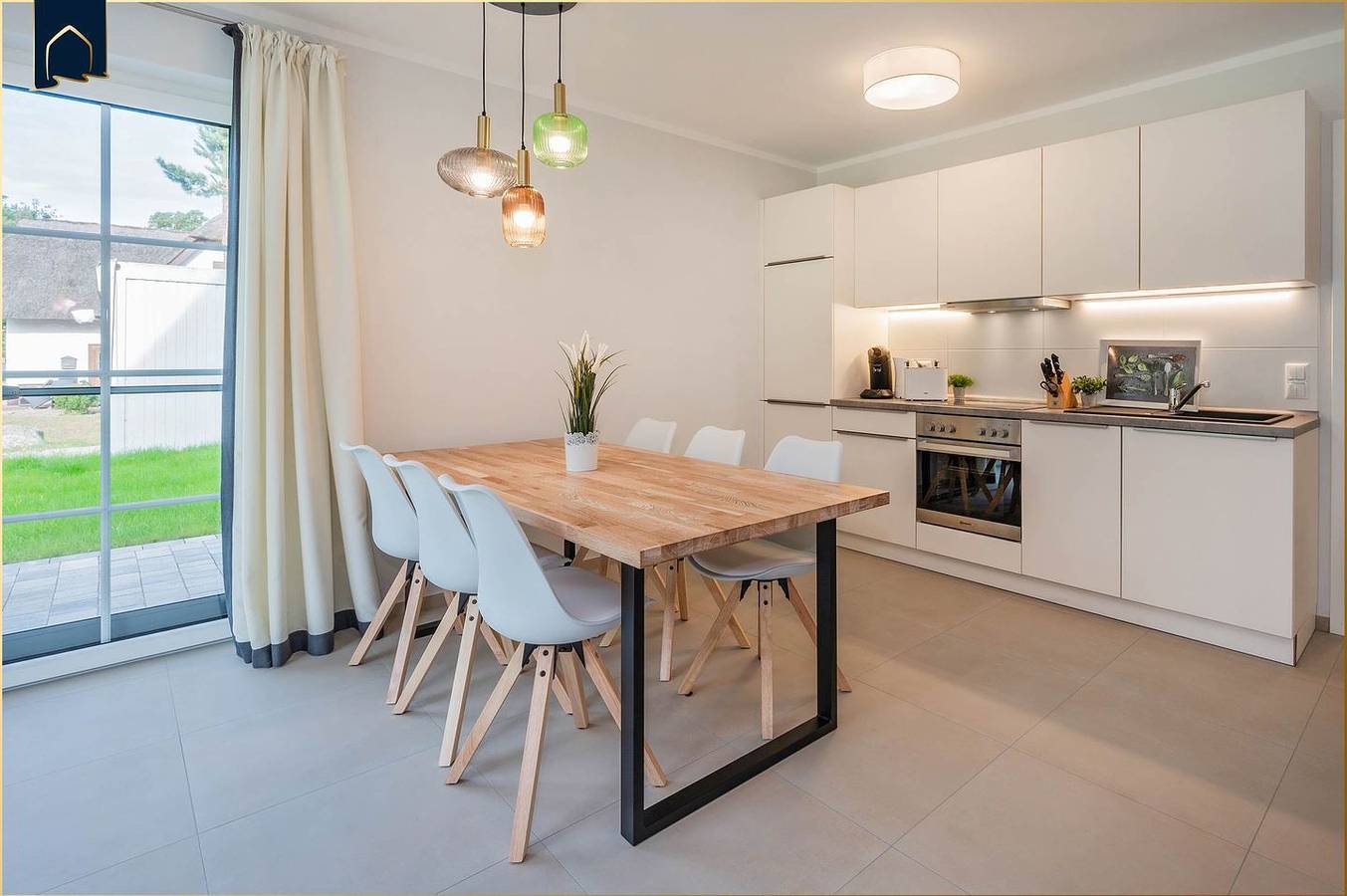 Modernes Ferienhaus im Fischerdorf mit Sauna & Gartenblick – ländlich & luxuriös in Zirchow, Usedom