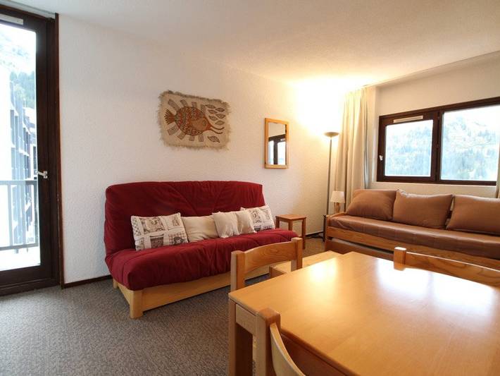 Ganze Wohnung, Familienfreundliche 2-Zimmer-Wohnung für 6 Personen, nahe Pisten und Geschäften, Flaine Forêt in Flaine, Arâches-la-Frasse