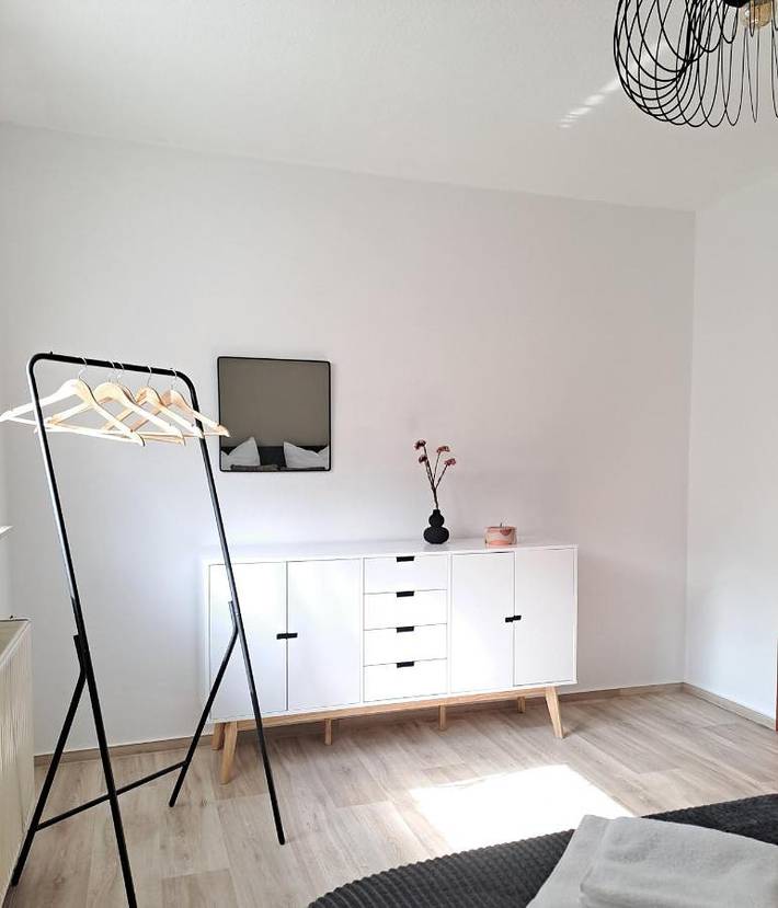 Ferienwohnung für 4 Personen, mit Balkon und Terrasse sowie Ausblick und Seeblick in Werratal - 2