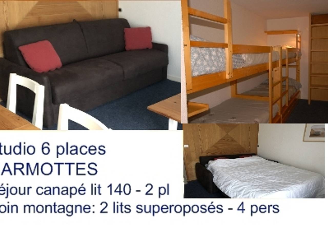 Studio entier, Confort studio 6 pers, vue pistes, animaux admis in Gourette, Eaux-Bonnes
