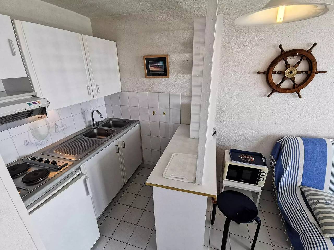 Appartement entier, Appartement deux pièces pour 4 personnes avec très belle vue sur mer. Réf: 1Cop_825H in Port Leucate, Leucate