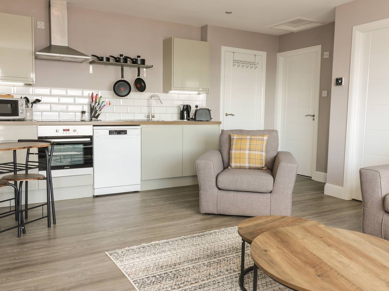 Ganze Wohnung, Ferienwohnung für 2 Personen mit Garten in Kinghorn, Region Fife