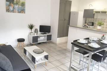 Gîte pour 4 personnes, avec balcon à Vedène