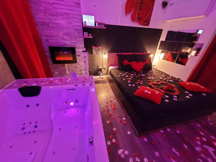 Appartement de vacances pour 2 personnes, avec jacuzzi et terrasse