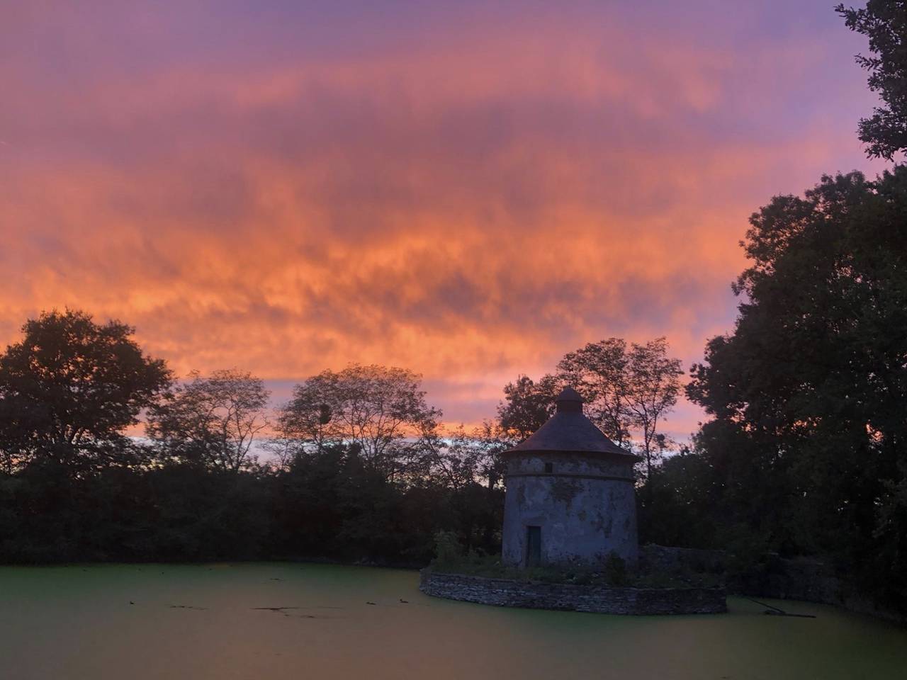 Le Donjon, bij Château de la Preuille in Montaigu-Vendée, Vallée de la Loire