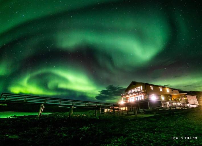 Appart’hôtel pour 4 personnes, avec Balcon ainsi que Terrasse et Vue dans Tromsø