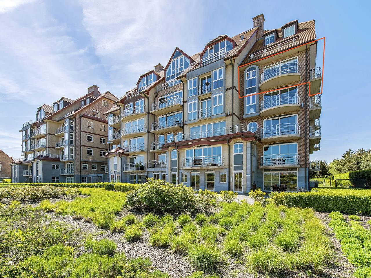 Ganze Wohnung, Attraktives Appartement mit Dünenblick in Blankenberge, Belgische Küste
