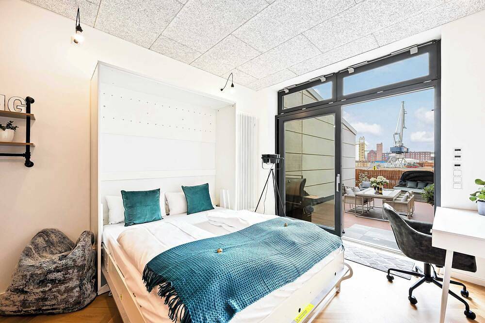 Geheel appartement, Lit Living: Luxusloft | Box Spring | Air Con | Bbq in Mannheim, Kurpfalz