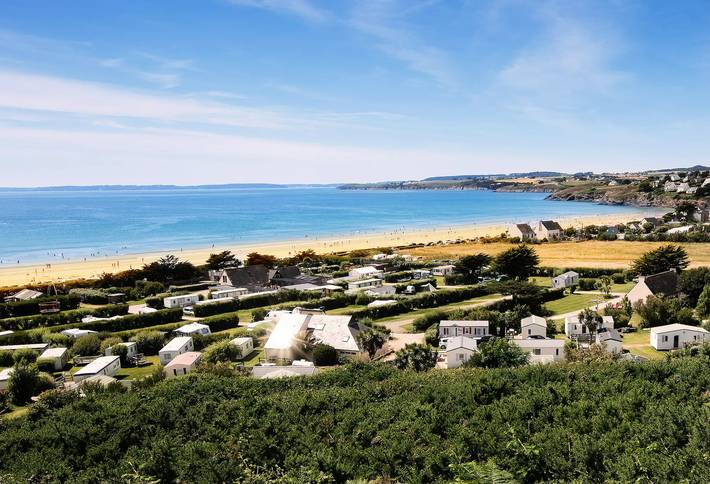 Camping pour 4 personnes, avec sauna ainsi que terrasse et vue dans le Finistère - 3