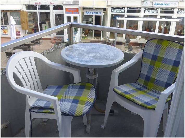 Ferienhaus mit Meerblick für 2 Personen, mit Balkon/Terrasse und Balkon auf den Ostfriesische Inseln - 4