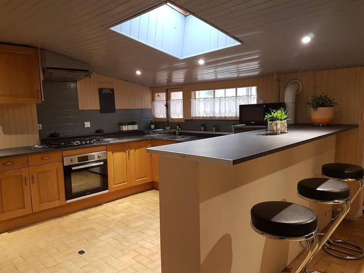 Maison de vacances pour 12 personnes, avec terrasse