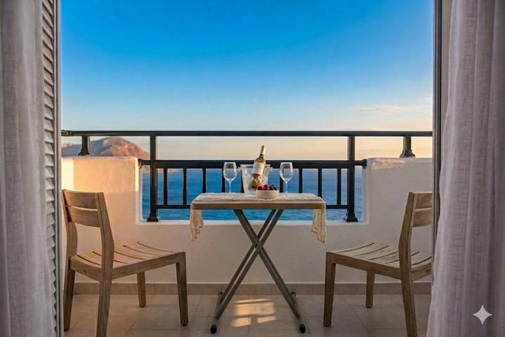 BnB für 2 Personen, mit Balkon und Terrasse sowie Garten und Ausblick auf Kreta