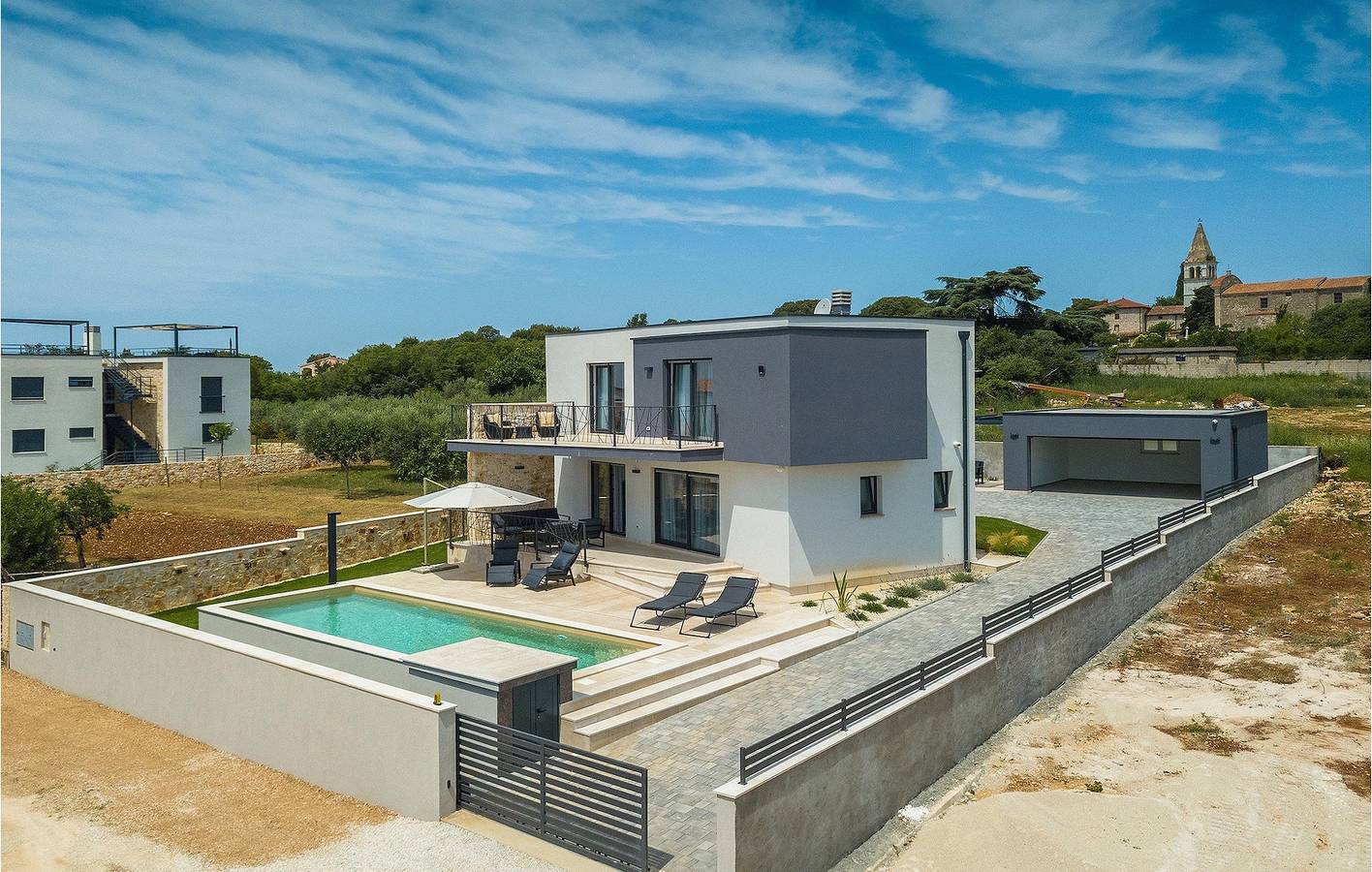 Ferienhaus für 6 Personen mit Whirlpool in Tar-Vabriga, Umag und Umgebung