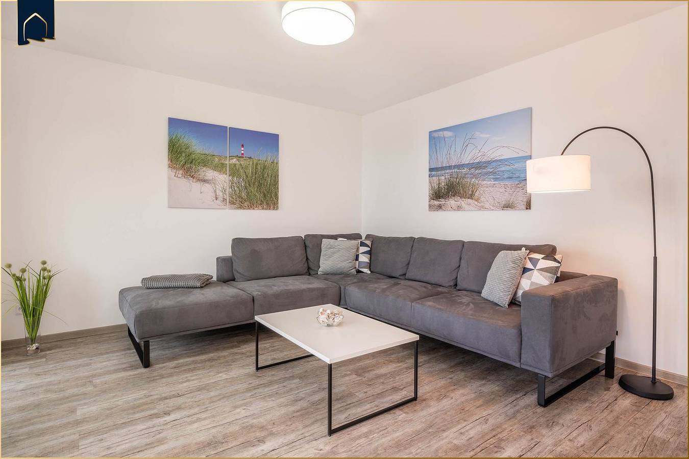 Ganze Wohnung, Moderne Ferienwohnung am Stettiner Haff mit Garten und Balkon in Zirchow, Usedom