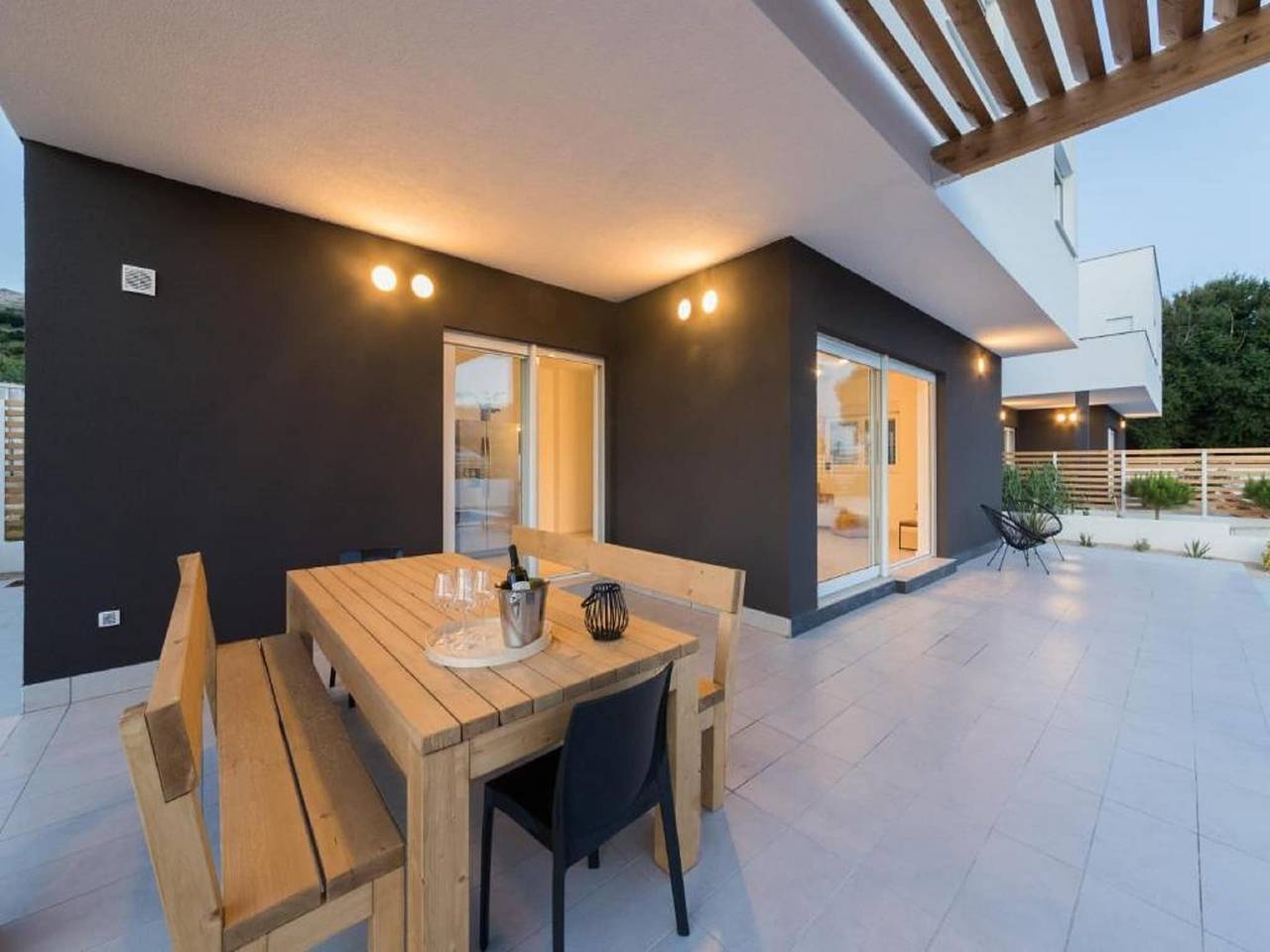 Luxury Villas Bellavista - Four Bedroom Villa with Pool in Pag Stadt, Pag