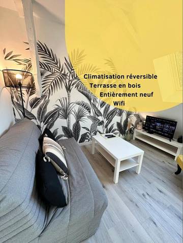Gîte pour 4 personnes, avec terrasse, animaux acceptés à Ney (instrument)