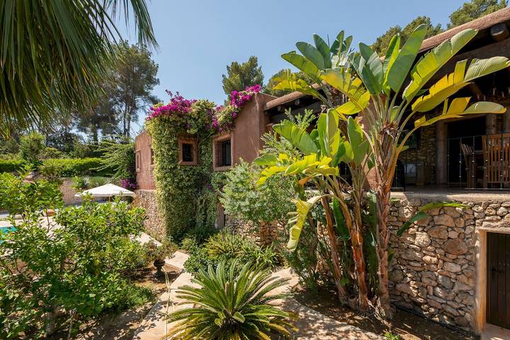 Casa rural para 6 personas, con terraza y jardín en Santa Eulària des Riu - 3