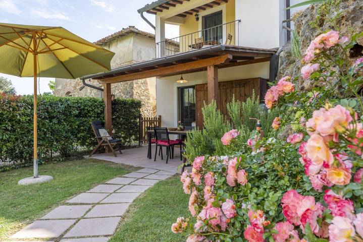 Rustico per 2 persone, con piscina e giardino - 1