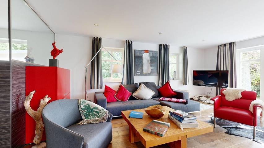 Ferienhaus für 7 Personen, mit Sauna und Ausblick sowie Garten, mit Haustier in Putbus