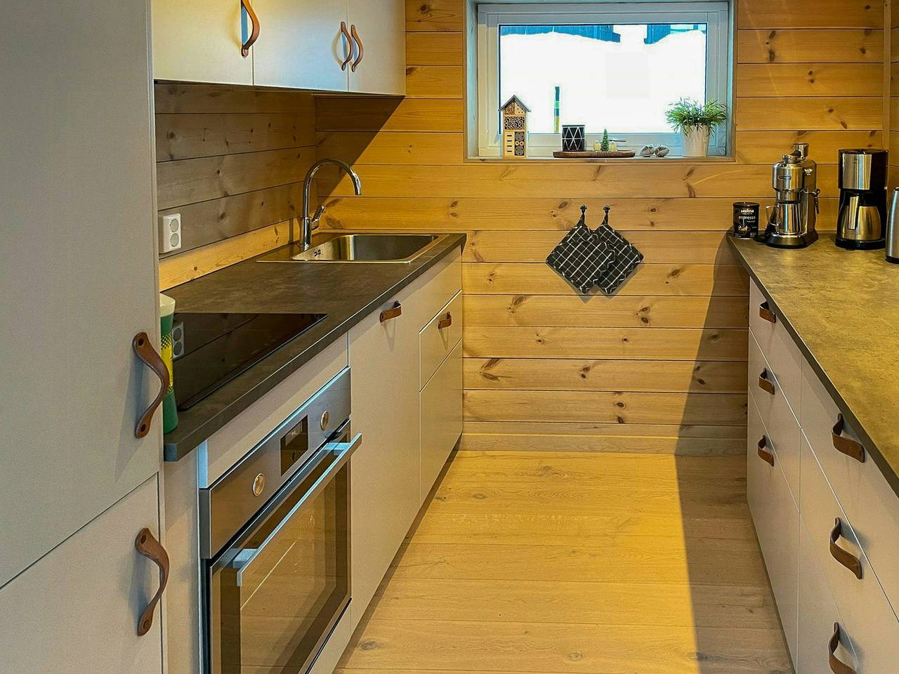 Hütte an Langlaufloipen in der Nähe von Hardangervidda in Hol