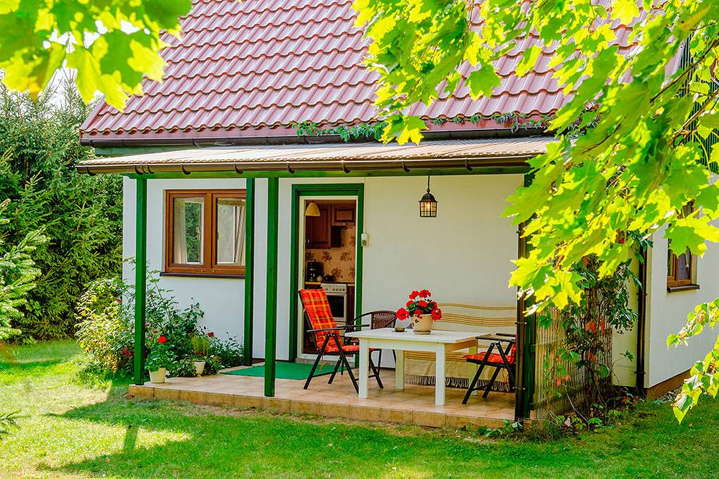 Casa de vacaciones para 6 personas con terraza in Masuria